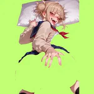 Himiko Toga 4 Car Sticker – Kiss-Cut Vinyl Decal for Laptop & Hydro Flask, Full Body Sticker
