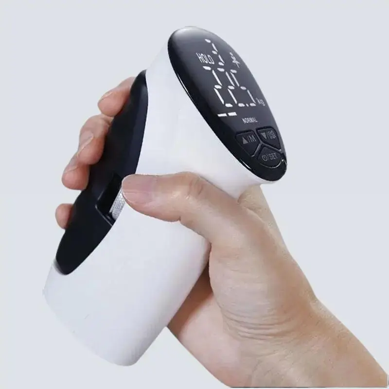 Grip Strength Trainer, Electronic Hand Dynamometer LED Display Accurate Adjustable Grip Distance Digital Hand Grip Strength Dynamometer