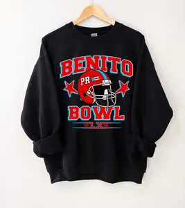 [Sale off up to 65%][Free Ship] Benito Bowl Sweatshirt, Puerto Rico Football Fan Hoodie, LX 2026 Bunny Bowl Shirt, Unisex