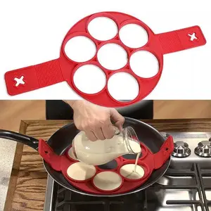 Flip N Cook Silicone Pancake Maker - Easy Flip!