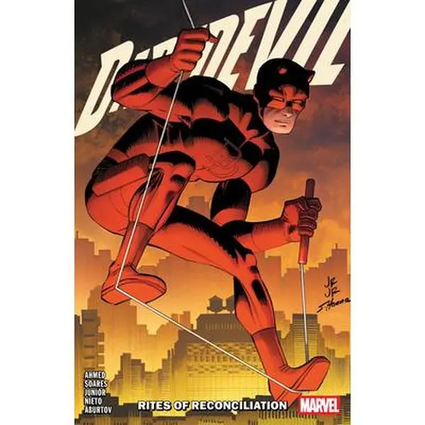 Daredevil Vol. 5: Rites of Reconciliation by Saladin Ahmed - English Trade Paperback, Dangerous New Enemy, 0.55 lbs, 10.1" h x 6.6" l x 0.3" w