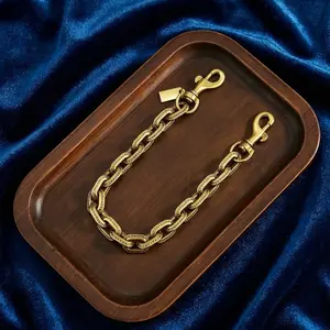 Vintage Metal Bag Chain - Gold/Silver Embossed Retro Accessory for Any Bag, Durable Premium Metal, 3 Styles, Stylish & Edgy Design