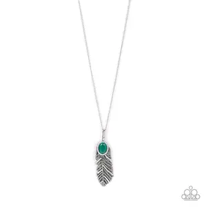 feather necklace