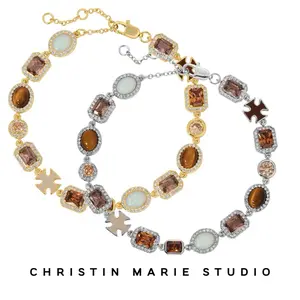 Mocha Solstice Anklet (Brown/Tiger’s Eye)