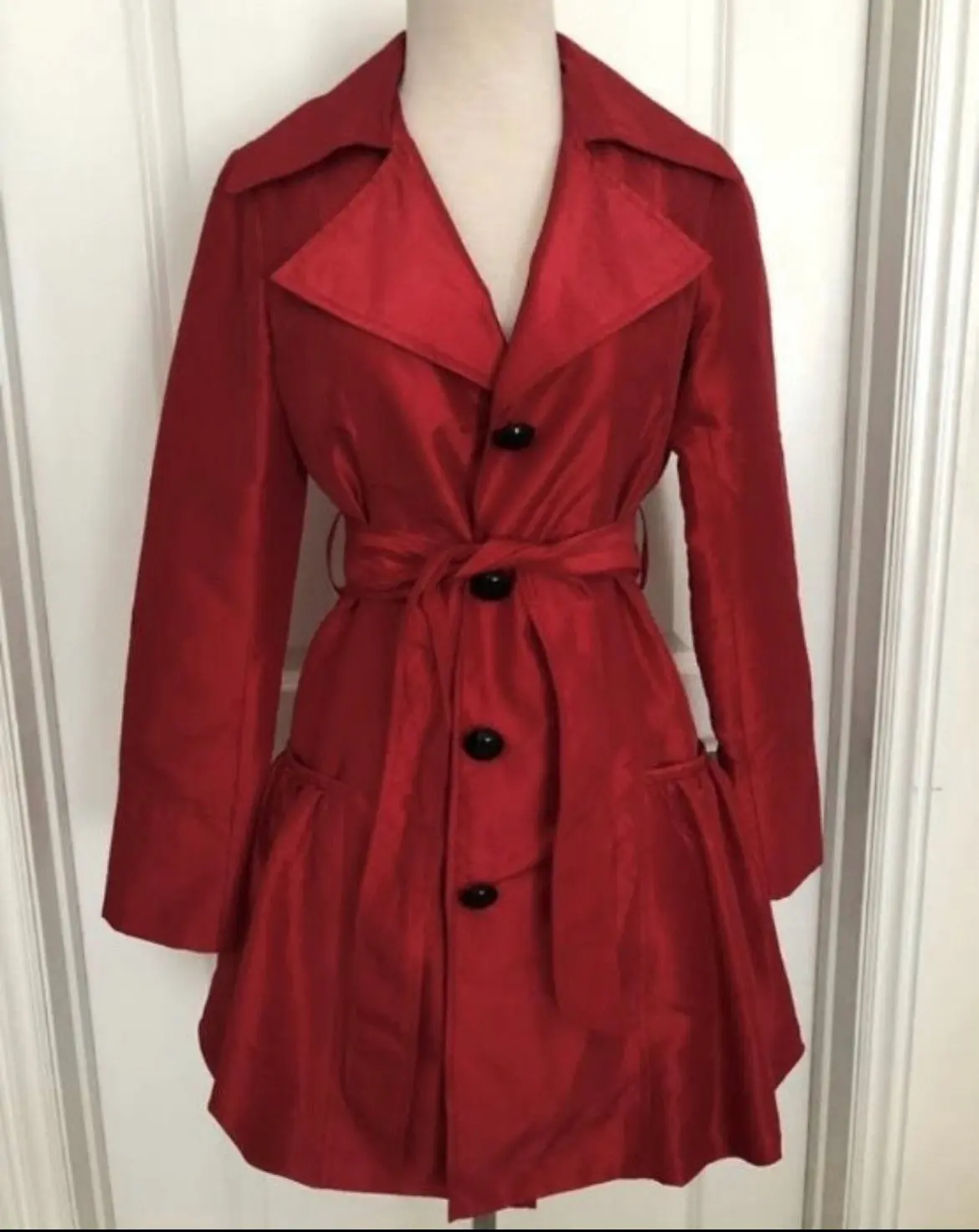 Sexy Red Peacoat Sexy Red Peacoat