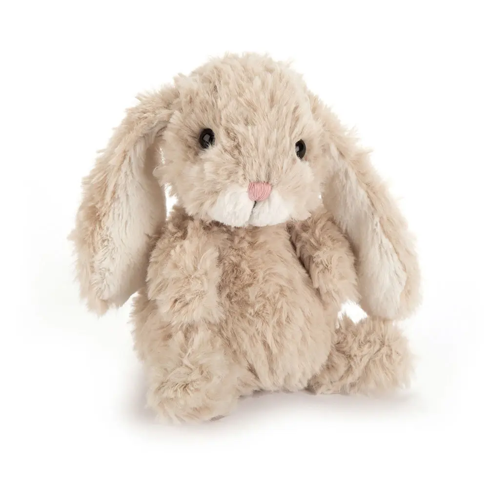 Jellycat Yummy Bunny Beige | Teeny-Tiny Pocket Plush Stuffed Animal | Soft Neutral Nursery Decor | Portable Travel Buddy & Easter Basket Stuffer | 6" Small