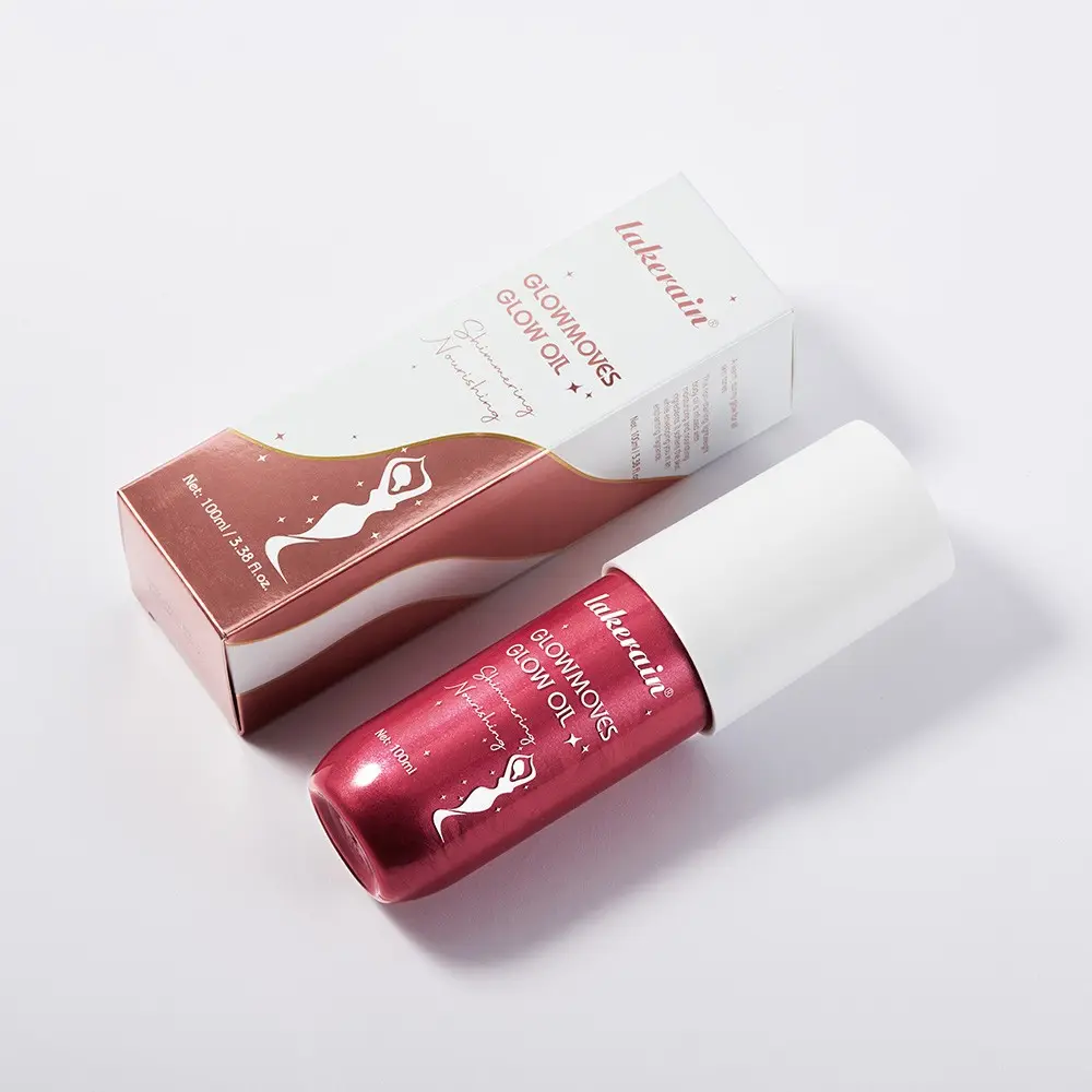 Lakerain 1 Count Body Shimmer Oil, Body Glaze, Nourishes, Moisturizes and Softens Skin, Lightweight & Non-Greasy Texture, Non Sticky Glow, Long-Lasting Color Lock, Available in 3 Shades, Enhances Your Skin’s Natural Glow