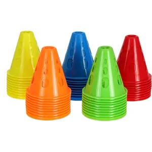 50 Pack 3 Inch Mini  Cones, Bright Colored Plastic Soccer Cones Agility   Cones for  Football Basketball Drills Field Markers Roller Skating Indoor Outdoor