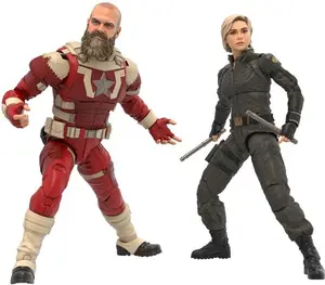 Hasbro Collectibles - Thunderbolts - Marvel Legends - Yelena Belova & Red Guardian Action figurine/statue 2-Pack  [Collectible Figurine/Statue/Bust] Action figurine/statue, Collectible