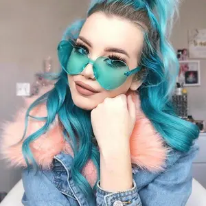 Love Heart Shape Sunglasses