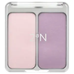 2aN Dual Cheek, 01 Cotton Candy Violet, 9 g