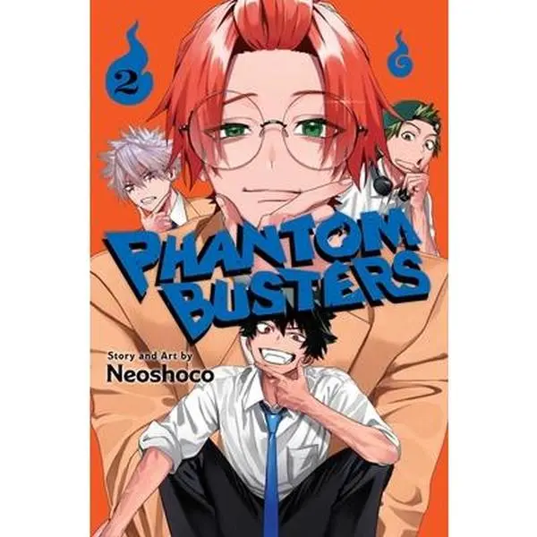 Phantom Busters Vol. 2 - Neoshoco Comicbook, Manga Series with Exorcism Club Storytelling, Paperback with Paperback Cover, Single Book