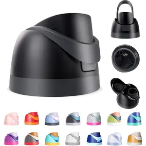 Replacement Lid for Owala Freesip, Compatible with Owala Cup 16oz 24oz 32oz 40oz, One Button Water Bottle Top Lid for Owala Freesip, Leakproof, BPA-Free