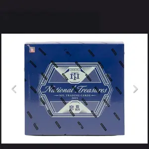 Break 058: 2 National Treasure NFLPA Licensed Football Cards with Rookies Silvers Inserts and Autographs