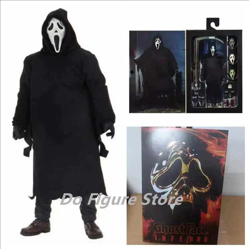 NEW NECA Scream PVC Action Figure Collectible Christmas Halloween Birthday Gifts Model Toy