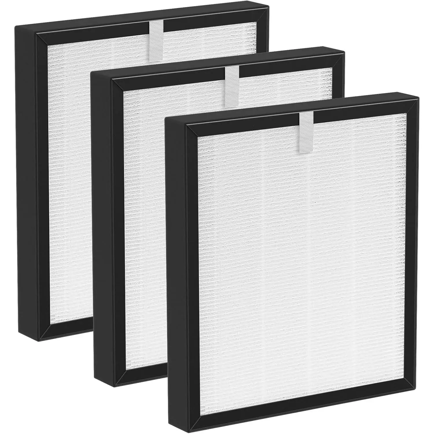 3-Pack TZ-K2 Replacement Filter for ToLife Air Purifier - 3-in-1 H13 HEPA, Activated Carbon & Pre-filter