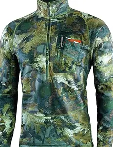 Gear Men's Grinder Half-zip Insulated Waterfowl Concealing Hunting Pullover 2 PCE