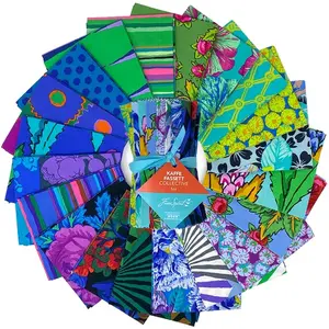 Fabric FreeSpirit Kaffe Fassett Collective February 2026 Cool 6" Strip Bundle FB4DSGP.FEB26COOL