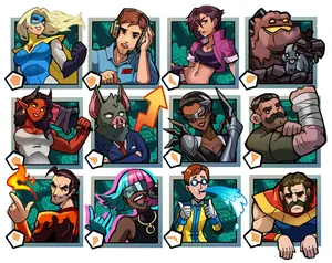 Dispatch Keychain Acrylic Charms - Cute Kawaii Bag Charm, Key Accessory, Gift for Fans, Collectible Character Charm, for Bags, Keys, Backpacks, Cute Decor, Gift Idea