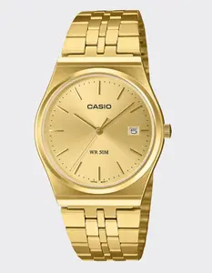CASIO  Mens MTPB145GC-9AV Watch, Gold