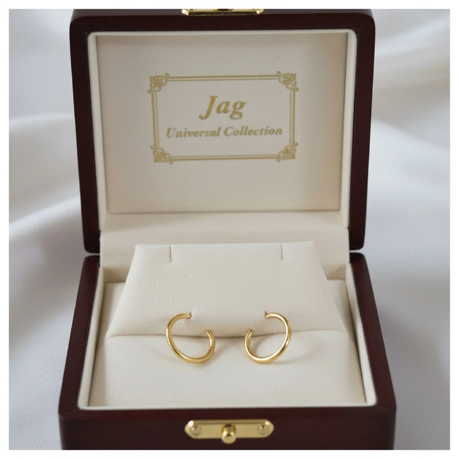 Made in the USA - 18K Gold PVD 316L Surgical Stainless Steel  Mini Huggie Hoop Earrings – 10mm Classic Everyday Hoops