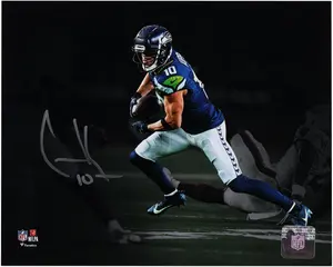 Cooper Kupp Seattle Seahawks Autographed "8 x 10" Running With Football Spotlight Photograph - Fanatics Authentic Certified