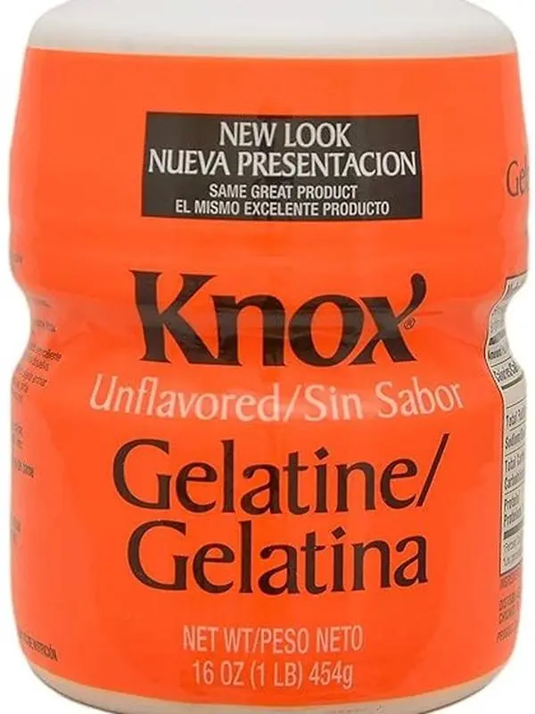 Unflavored Gelatin Powder - 1 lb for Baking & Desserts