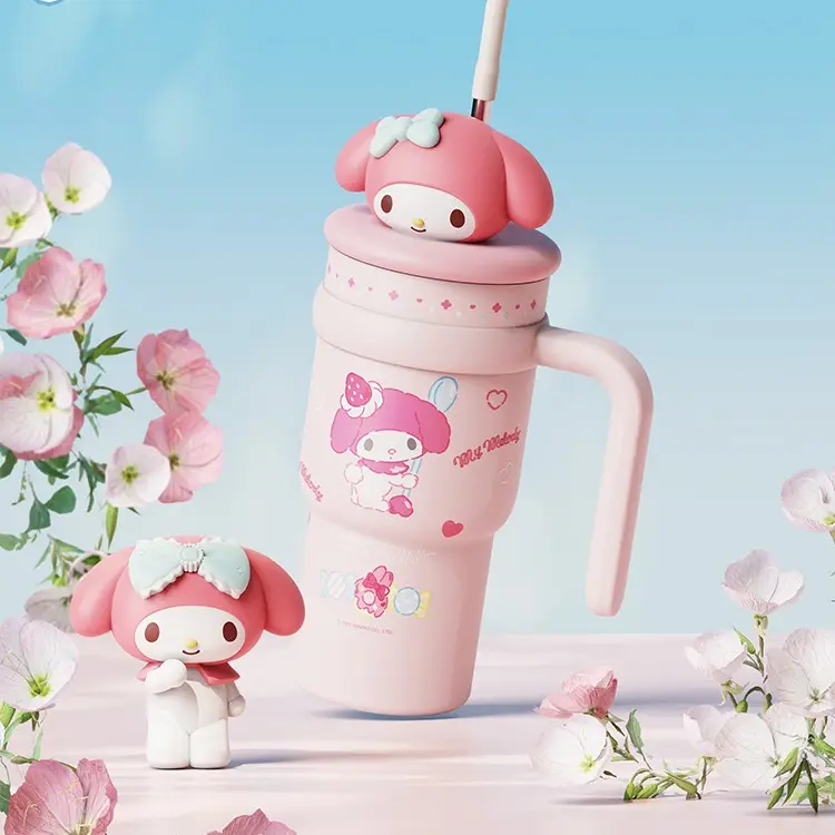 MINISO Sanrio Insulated Cold & Hot Tumbler, 700ml Large Capacity