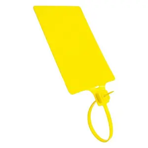 Plastic Seals Shipping Tags Logistics Use Big Sign Tie Label Tie, 255 mm Total Length, Package of 100 Pcs