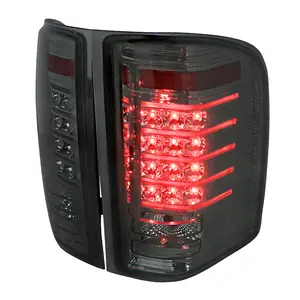 2007-2014 Chevrolet Silverado 1500 2500HD 3500HD LED Tail Lights (Chrome Housing/Smoked Lens) 2007-2014 Chevrolet Silverado 1500 2500HD 3500HD LED Tail Lights (Chrome Housing/Smoked Lens)