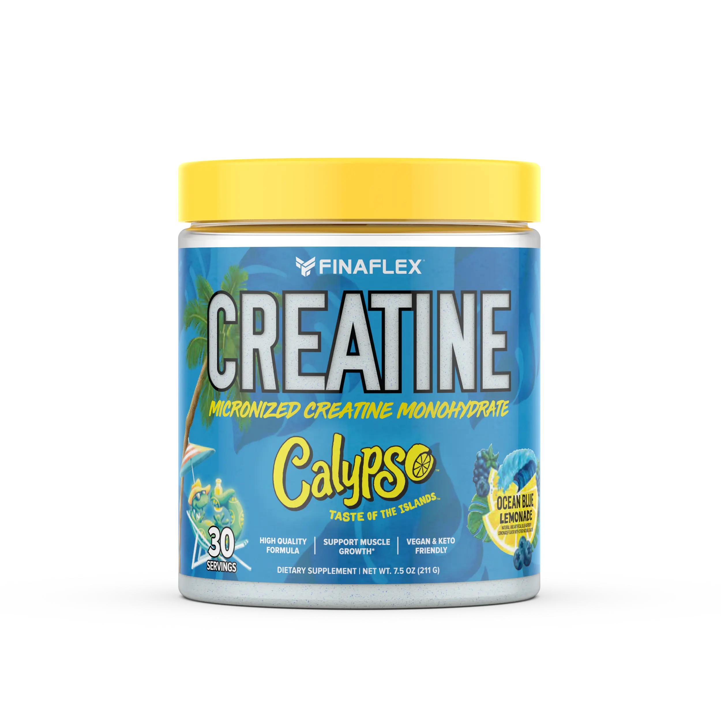 Finaflex Creatine x CALYPSO - Ocean Blue Lemonade Micronized