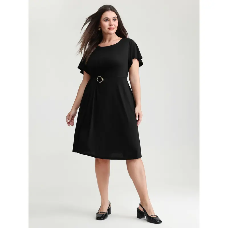 Blsck going iut mini dress - TikTok Shop