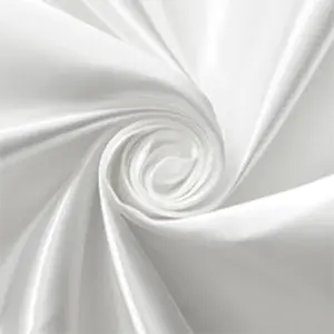 Mishia Pearl White Bridal Satin Fabric by the Yard | Elegant Satin