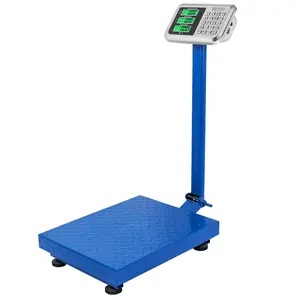 661lbs Weight Electronic Platform Scale,Stainless Steel High-Definition LCD Display,Digital Floor Heavy Duty Scales,Perfect for Luggage Package Price Computing Postal Shipping Mailing