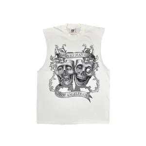 Laugh Now Cry Later Cut Off T-Shirt