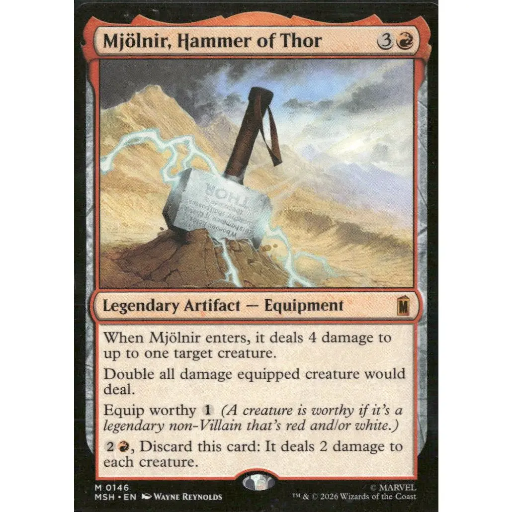 Marvel Super Heroes Mjolnir, Hammer of Thor #146