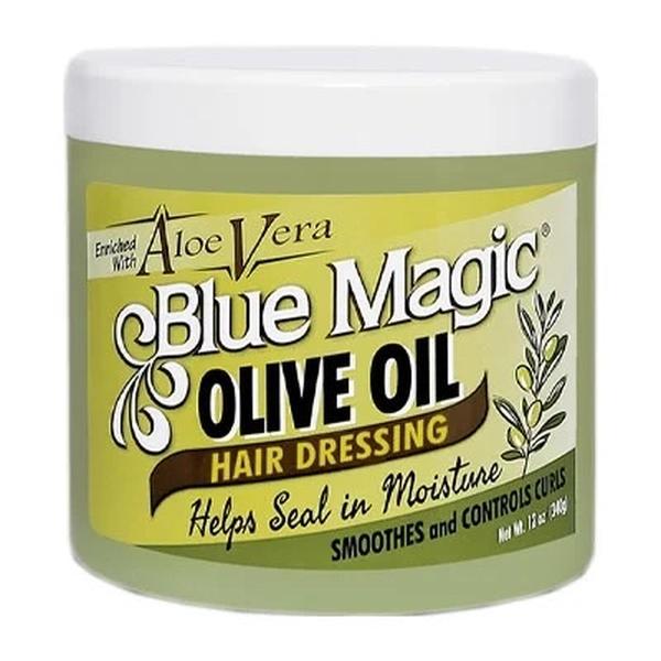 Blue Magic Olive Oil Hair Dressing 12 Oz Haircare