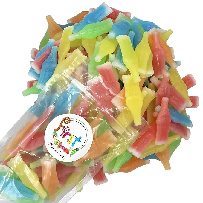 Wax Bottles Nostalgic Fun Candy Drink 1 Pound bag Wax Bottles Nostalgic Fun Candy Drink 1 Pound bag