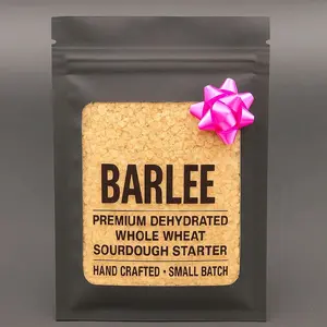 BARLEE Whole Wheat Sourdough Starter Dried for Baking 20g Flour Nata Organic Nutrient Strong Active Dehydrated Bread Ingredient Whole Wheat