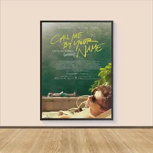 Call Me by Your Name Movie Poster Print,  Wall Art, Room Decor, Movie Art, Gifts for Him/Her, Room Decor