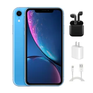 Refurbished iPhone XR (Unlocked)-Excellent Condition with Wireless Earbuds & 1 Year Warranty
