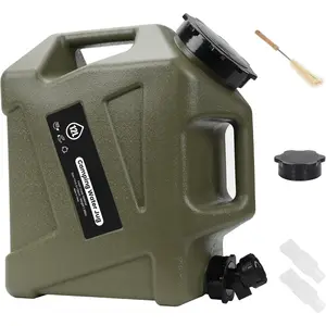 3.2 Gallon Portable Water Storage Container with Spigot,  Large  Water Storage for , , Outdoor Hiking, Picnic