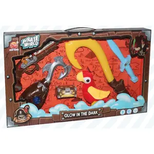 AZ Trading & Import  Pretend Pirate Glow in The Dark Playset