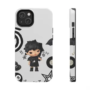 Black Hirono Phone Case - Unique Artistic Design for iPhone 11 - 17