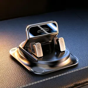 Universal 360° Rotatable Car Phone Mount, Dashboard Non-Slip Phone Holder, Stable Bracket for All Smartphones