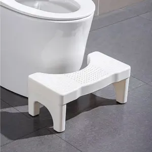 Household anti-slip stool, stable placement, one-piece molding, convenient, suitable for various toilets