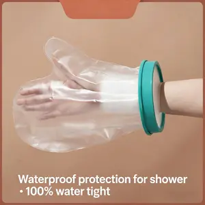 Waterproof cover for bathing after a fracture, post-surgery PICC wound protection, knee, leg, and foot cover, hand injury cast bathing accessory