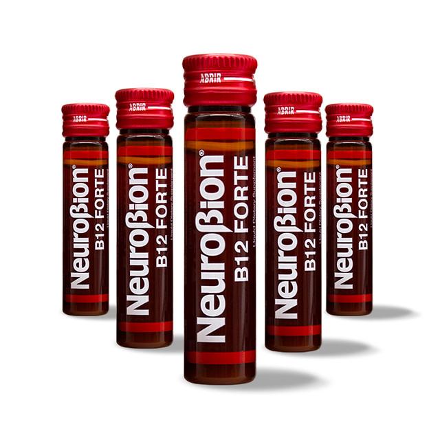 Neurobion IMMUNE SUPPORT + B12 Forte Dietary Supplement 10ml Total 20 Drinkable Vials Vitamins for Healthcare Healthy Fitness & Immune System Support