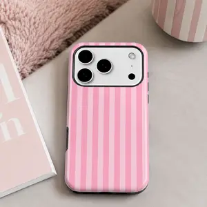 Personalized  Aesthetic Striped Touch Phone Case Cute Phone Cover Phone Accessories Trendy Design For IPhone 17 17 Pro Max 17 Pro 17 16 15 14 13 12 11.