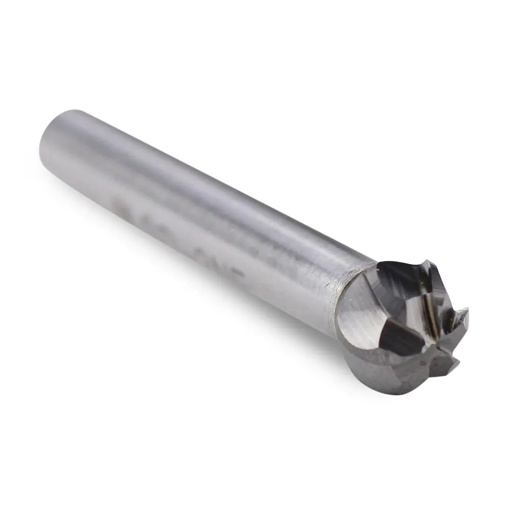 Ball Shape Carbide Burr, Aluma Cut - 1/4" Shank